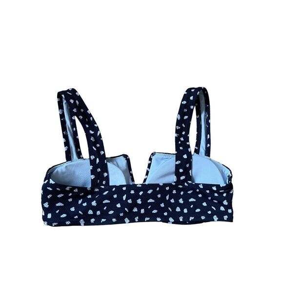 Aerie Blue Bikini Top sz M - Picture 2 of 8